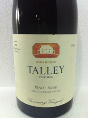 Talley Vineyards Rosemary's Vineyard Pinot Noir, Arroyo Grande Valley - 1997 - 750ml