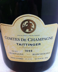 Taittinger Comtes de Champagne Blanc de Blancs, Champagne - 1998 - 750ml