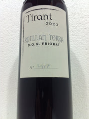 Tirant - rotllan torra - D.O.Q. Priorat - 2003 - 750ml