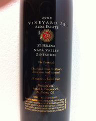 Vineyard 29 Aida Estate Zinfandel, Napa Valley - 2009 - 750ml